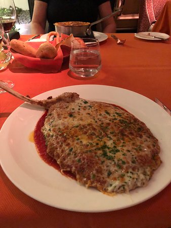 Sinatra signature dishes Frank's Spaghetti and ClamsOsso Buco "My Way"Veal Parmigiana